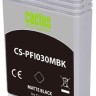 Картридж Cactus PFI-030MBK (CS-PFI030BK) Matte Black для Canon imagePROGRAF TA-20/ TA-30/ TM-240/ TM-340, матовый чёрный, 55 мл