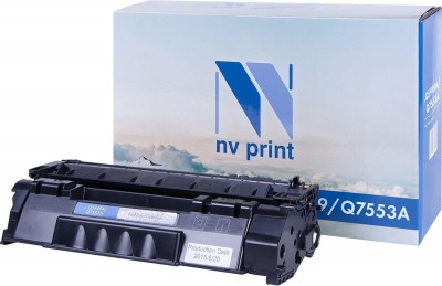 Картридж NV Print Q5949A/ Q7553A для принтеров HP LaserJet 1160/ 1320tn/ 3390/ 3392/ P2014/ P2015/ P2015dn/ P2015n/ P2015x/ M2727nf/ M2727nfs, 3000 страниц