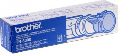 TN-8000 оригинальный картридж Brother для принтеров Brother FAX-8070P/ FAX-2850 MFC-4800/ MFC-6800/ MFC-9030/ MFC-9070/ MFC-9160/ MFC-9180 black (2 200 стр.)