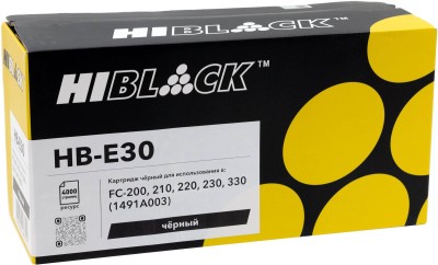 Картридж Hi-Black (HB-E-30) для Canon FC 200/ 210/ 220/ 230/ 330, 4K