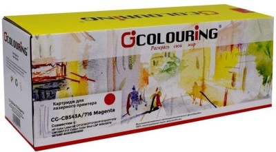 Картридж Colouring CB543A/716 (№125A) для HP Color LaserJet CP1215/ CM1300,Canon LBP5050/ MF8040, пурпурный, 1400 стр.