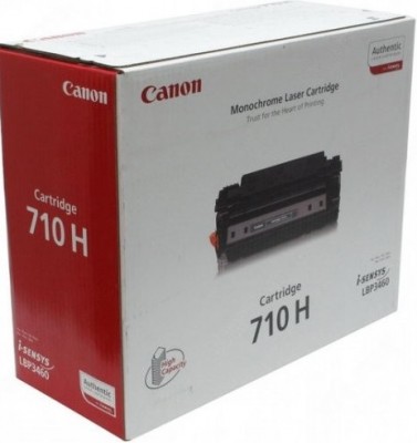 Canon 710H 0986B001 оригинальный картридж для принтера Canon LBP-3460 black 12000 страниц