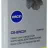 Картридж Cactus C43S015369 (CS-ERC31) Purple для Epson ERC31/ TM-930/ TM-950, фиолетовый, 12,7мм х 10м, 4,5млн