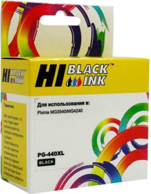Картридж Hi-Black (HB-PG-440XL-Bk) для Canon PIXMA MG2140/ 3140, Bk