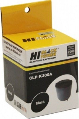 Картридж Hi-Black (HB-CLP-K300A) для Samsung CLP-300/ 300N/ CLX-2160/ N/ 3160N/ FN, Bk,2K