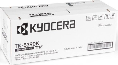 Картридж Kyocera TK-5390K (1T02Z10NL0) Black оригинальный для Kyocera ECOSYS PA4500cx, чёрный, 18000 страниц
