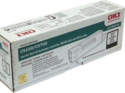 Картридж OKI C5650/5750 (43865740) черный 8к