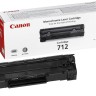 Картридж Canon 712 1870B002 оригинальный для Canon i-SENSYS LBP3010/ LBP3020/ LBP3100, чёрный, 1500 страниц