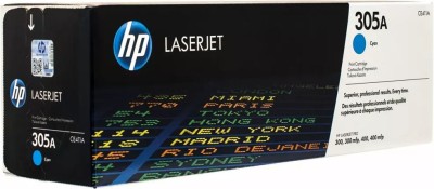Картридж HP CE411A (305A) Cyan оригинальный для HP Color LaserJet Pro M351/ M375/ M451/ M475, голубой, 2600 страниц
