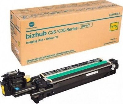 Konica minolta A0WG08J IUP-14Y Imaging Unit Yellow Блок формирования изображения желтый