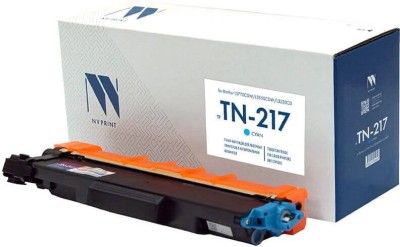 Картридж NV Print TN-217 C Голубой для принтеров Brother MFC-L3770CDW/ DCP-L3550CDW/ HL-L3230CDW, 2300 страниц