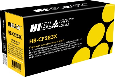 Картридж Hi-Black (HB-CF283X) для HP LJ Pro M225MFP/ M201/ Canon №737, 2,5K