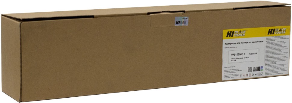 Картридж Hi-Black W9102MC (HB-W9102MC) для принтеров HP LaserJet Managed E77422/ E77428, жёлтый, 20000 стр.
