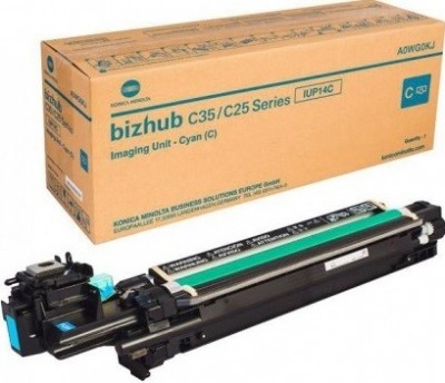 Konica minolta A0WG0KJ IUP-14C Imaging Unit Cyan Блок формирования изображения голубой