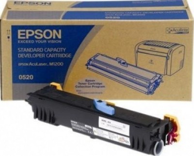 C13S050520 оригинальный картридж Epson для принтера Epson M1200 AcuLaser STD. CAP. DEVELOPER CARTRIDGE
