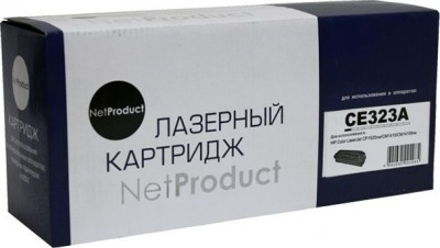 Картридж NetProduct (N-CE322A) для HP CLJ Pro CP1525/ CM1415, Y, 1,3K