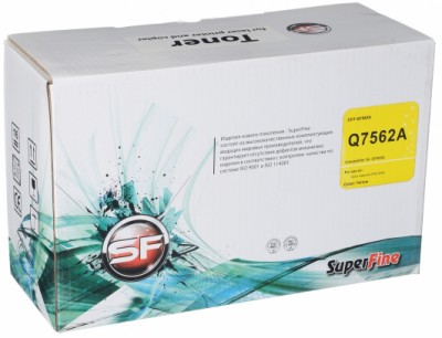 Картридж HP Q7562A CLJ 2700, 3000 3K yellow Premium SuperFine
