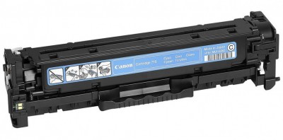 Canon 718C 2661B002 оригинальный картридж в технологической упаковке для принтера Canon LBP-7200, LBP-7660, LBP-7680, MF8330, MF8340, MF8350, MF8360, MF8380 cyan 2900 страниц