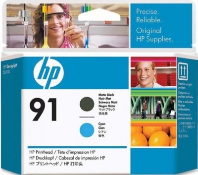 Печатающая головка HP C9460A черная матовая и голубая 775ml
