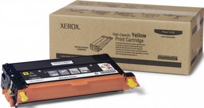 Картридж Xerox 113R00725 для Xerox Phaser 6180 yellow оригинальный, 6000 стр.