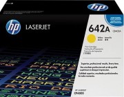 CB402A (642A) оригинальный картридж HP для принтера HP Color LaserJet CP4005/ CP4005D/ CP4005DN yellow, 7500 страниц, (дефект коробки)