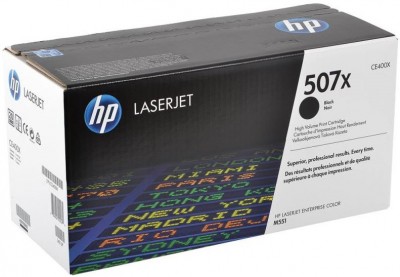 CE400X (507X) оригинальный картридж HP для принтера HP Color LaserJet M551/ MFP M575 black, 11000 страниц
