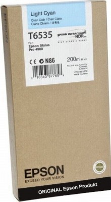 C13T653500 Картридж Epson Stylus Pro 4900 Ink Cartridge (200ml) : Light Cyan
