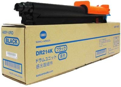 Фотобарабан Konica-Minolta DR214K/ DR-214K/ A85Y-0RD/ A85Y0RD Black оригинальный для Konica-Minolta bizhub C227/ C287, чёрный, 80000 стр.