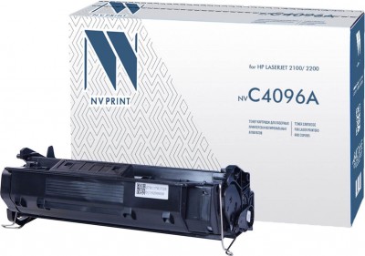 Картридж NV Print C4096A для принтеров HP LaserJet 2100/ 2100m/ 2100tn/ 2200, 5000 страниц