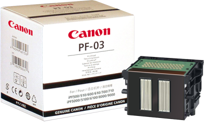 2251B001 Canon PF-03 Печатающая головка PF-03 для плоттера Canon iPF500/600/610/700/710/5000/6100/8000/9000