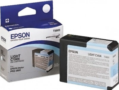 C13T580500 Картридж Epson голубой (Light Cyan) 80 мл.