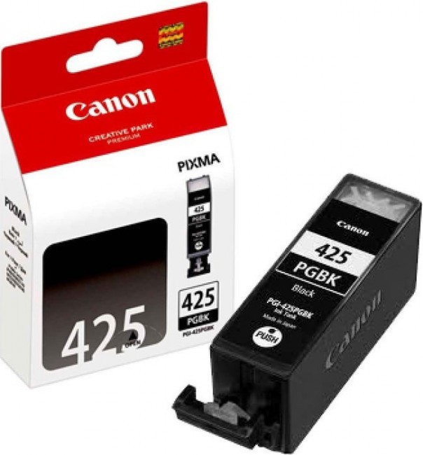 4532B001 Canon PGI-425Bk PGBK Картридж для Pixma IP4840/MG5140/MG5240/MG6140/MG8140, Черный, 328стр.
