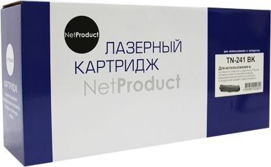 Тонер-картридж NetProduct (N-TN-241Bk) для Brother HL-3140CW/ 3150CDW/ 3170CDW, Bk, 2,5K