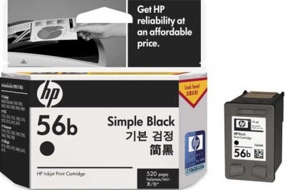 Картридж HP C6656BE/GE черный 19ml