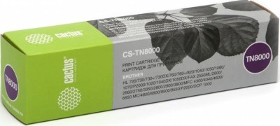 TN-8000 Картридж Cactus CS-TN8000 для Brother HL-720/ 730/ 8201050/ 1070 черный (2 200 стр.)