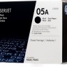 CE505D (05A) оригинальный картридж HP для принтера HP LaserJet P2033/ P2034/ P2035/ P2036/ P2037/ P2053/ P2054/ P2055/ P2056/ P2057d black, двойная упаковка 2*2300 страниц