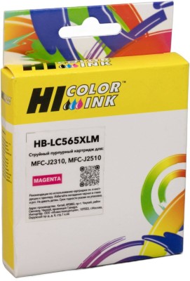 Картридж Hi-Black LC565XLM (HB-LC565XLM) Magenta для Brother MFC-J2310/ MFC-J2510/ MFC-J3520/ MFC-J3720, пурпурный