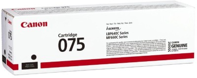 Картридж Canon 075Bk (6365C002) Black оригинальный для Canon i-Sensys LBP646Cdw/ LBP647Cdw/ MF664Cdw/ MF667Cdw, чёрный, 1400 стр.