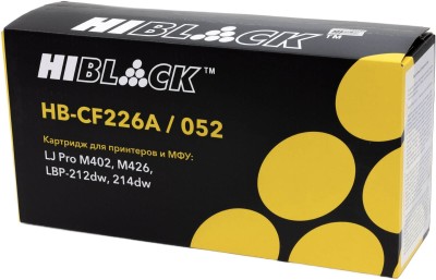 Картридж Hi-Black (HB-CF226A/CRG-052) для HP LJ Pro M402/ M426, Canon i-SENSYS LBP 212dw/ 214dw, чёрный, 3100 стр. (c чипом)