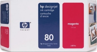 Картридж HP DJ 1050 CM/ 1050c/1055CM/CM Plus (C4874A) пурпурн 175ml №80 0120059    
