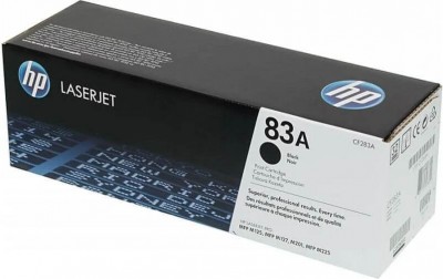 Картридж HP CF283A (83A) оригинальный для HP LaserJet Pro M201/ MFP M225/ MFP M125/ MFP M127, чёрный, 1500 страниц