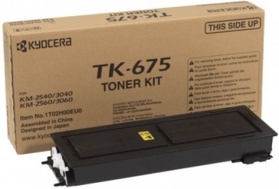 Картридж Kyocera TK-675 1T02H00EU0 для принтера Kyocera KM-2540, KM-2560, KM-3040, KM-3060 черный 20000 копий оригинальный