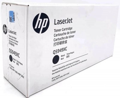 Q5949XC (49X) оригинальный картридж в корпоративной упаковке  HP для принтера HP LaserJet 1320/ 1320n/ 1320nt/ 1320nw/ 3390/ 3392 black, 6000 страниц, (контрактная коробка)