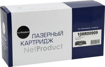 Картридж NetProduct (N-108R00909) для Xerox Phaser 3140/ 3155/ 3160, 2,5K