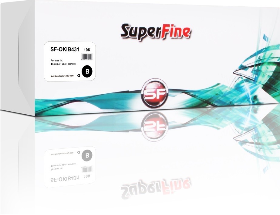 Картридж SuperFine OKI 44574906 для OKI B431/MB491 совместимый, 10 000 стр.