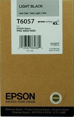 Картридж T6057 C13T605700 Epson CP 4800/4880 (110ml) св.-черн.
