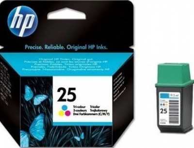 Картридж №25 для HP DJ 3xx/5xx (51625A) цветной 19.5ml ТЕХНОЛОГИЯ ОРИГ