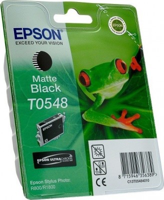 Картридж T0548 Epson ST R800 мат черный ТЕХН (9324) C13T05484010