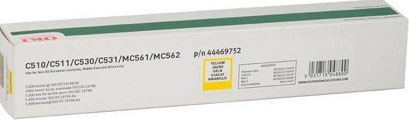 Тонер-картридж OKI C510 (44469752) желтый 0600554    