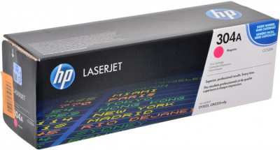 CC533A (304A) оригинальный картридж HP для принтера HP Color LaserJet CP2025/ CM2320 CM2320/ CM2320fxi/ CM2320nf/ CP2025/ CP2025dn/ CP2025n magenta, 2800 страниц, (дефект коробки)